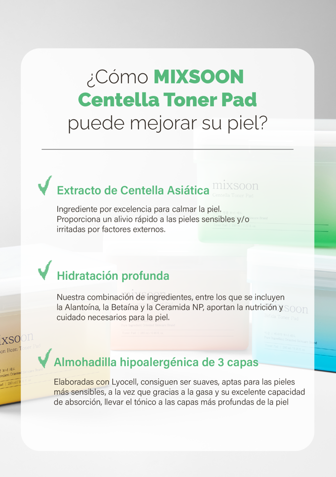 mixsoon Centella Toner Pad MIXSOON