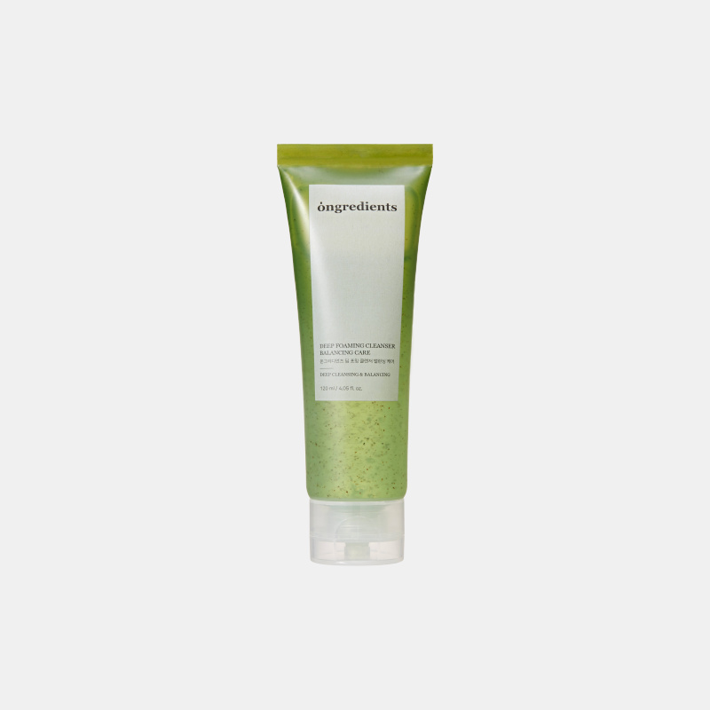 ongredients Deep Foaming Cleanser STORE K BEAUTY