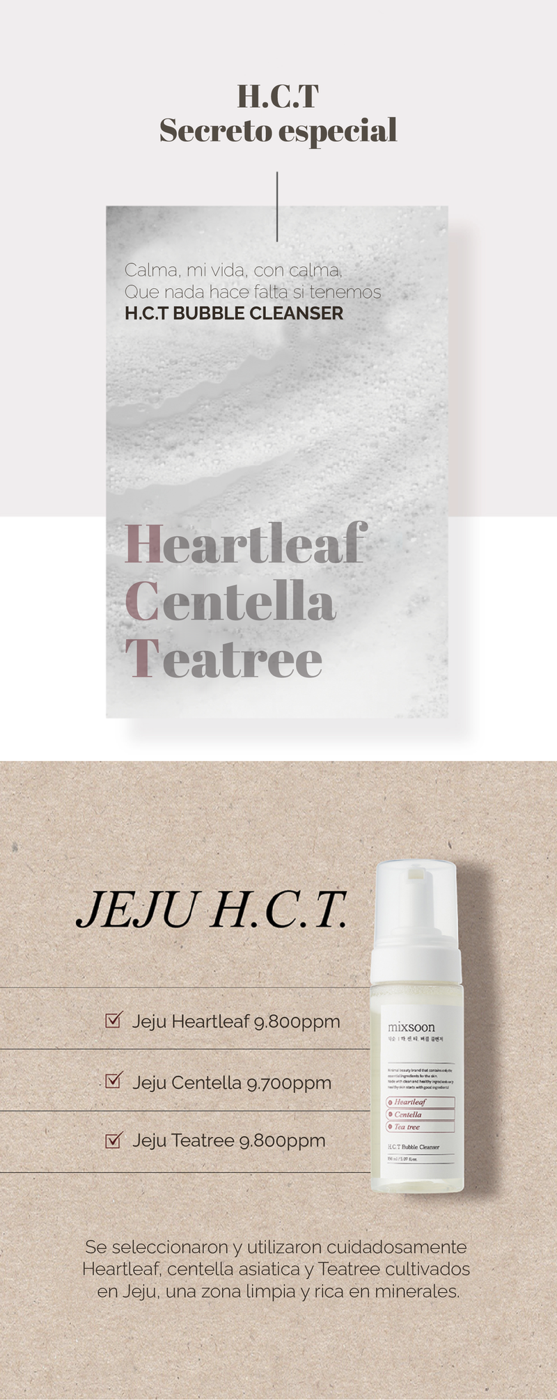 MIXSOON HCT Bubble Cleanser