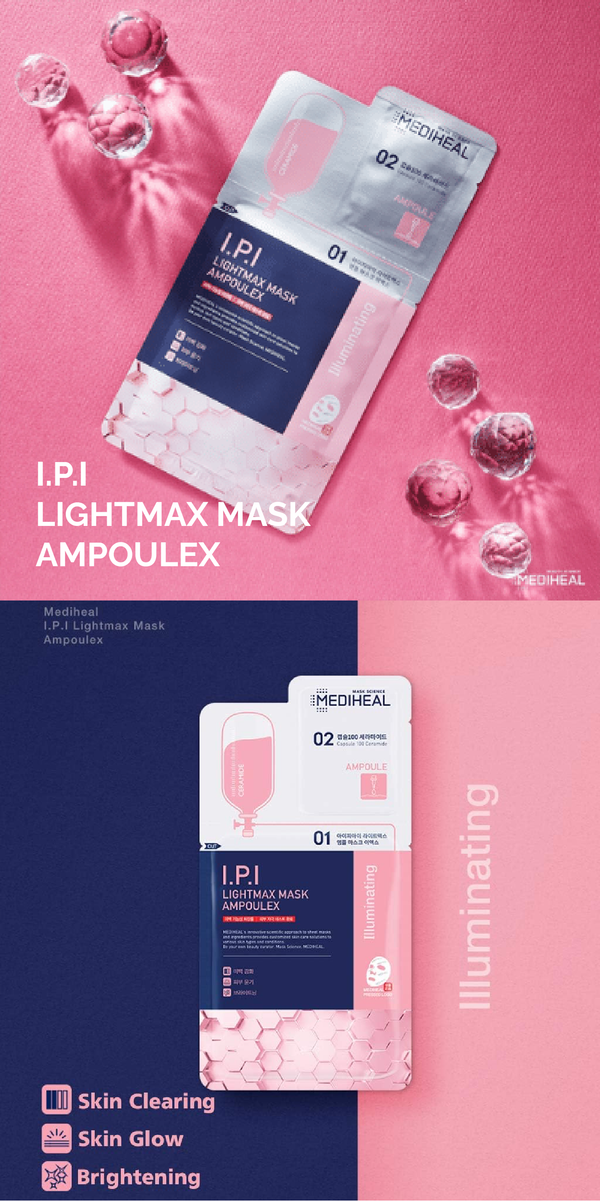 Ampola de máscara MEDIHEAL IPI Lightmax