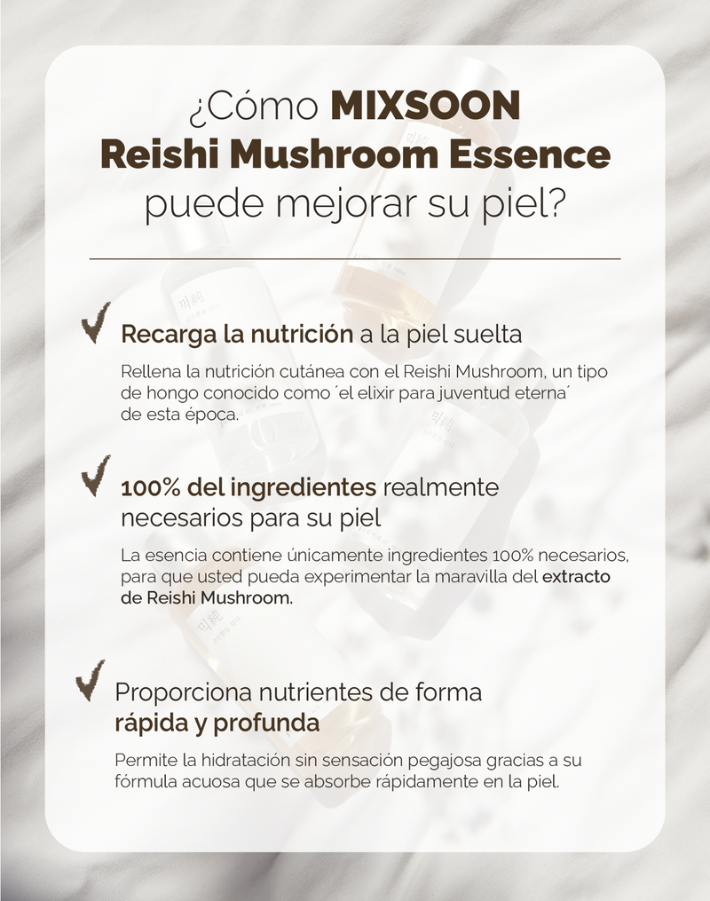 Essência de cogumelo MIXSOON Reishi