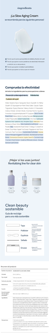 ongredients Set Anti-Edad STORE K BEAUTY