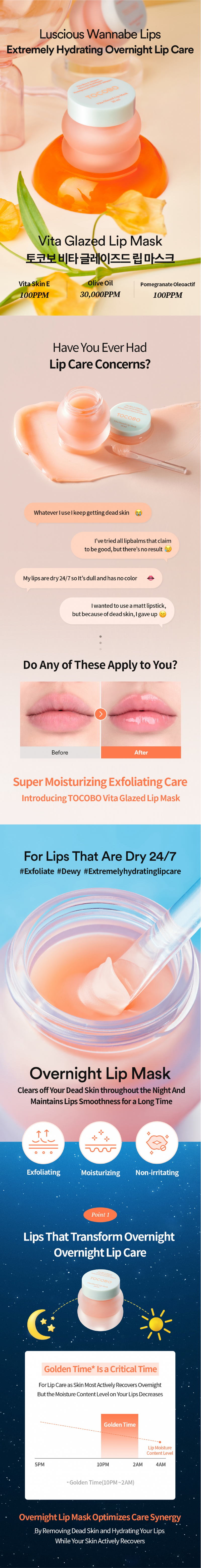 Tocobo Vita Glazed Lip Mask